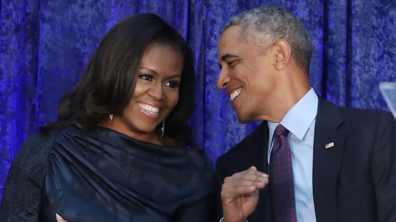 Michelle and Barack Obama share private photos and touching words