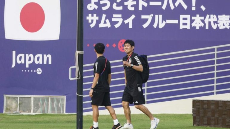 Germany's opening rival Japan is already working hard in Qatar