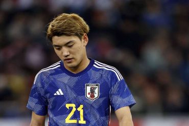 Around the Bundesliga, Japanese national team striker Ritsu Doon looked frustrated at the World Cup dress rehearsal against Canada.