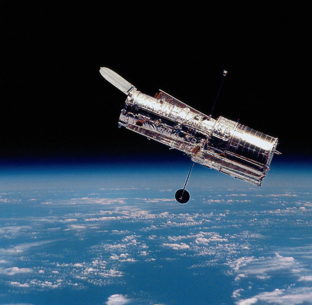Hubble Space Telescope in action