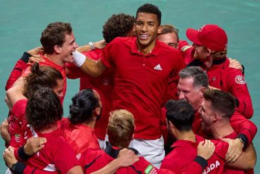 Canada won the Davis Cup for the first time