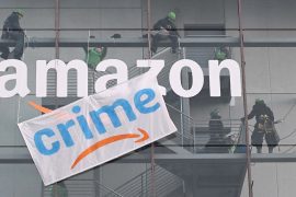 Amazon Black Friday protests: Verdi and Greenpeace walk the barricades
