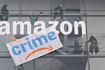 Amazon Black Friday protests: Verdi and Greenpeace walk the barricades