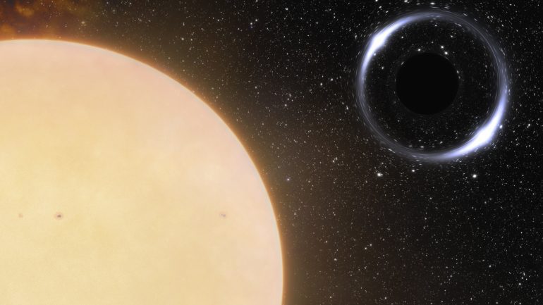 Astronomy: Black hole discovered near Earth