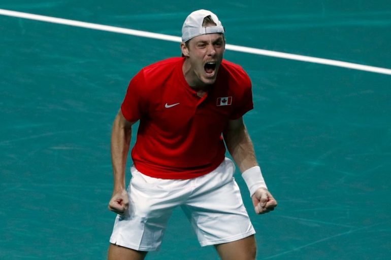 Canada won the Davis Cup for the first time.  free Press