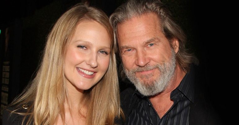 Cancer survivor Jeff Bridges trains his daughter to guide her into old age