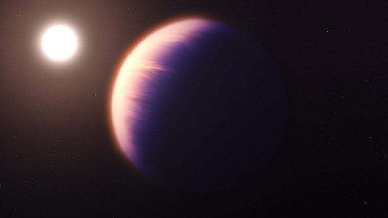 James Webb explains the atmosphere of exoplanet WASP-39 b