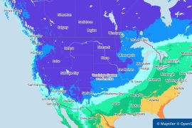 Severe onset of winter in November 2022 - Winter 2022/23 .  Frost, snow and ice-cold trend in