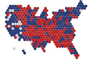 Two cards for the "midterm": what the US election result really looks like