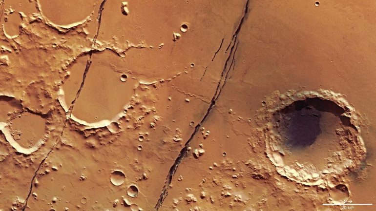 It vibrates on Mars: Hot rock vibrates